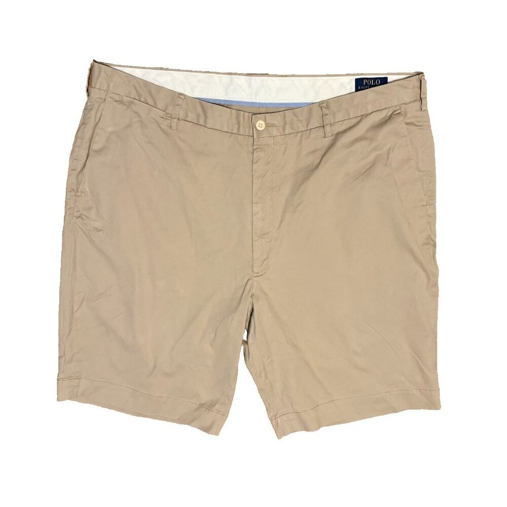 Polo Ralph Lauren Stretch Classic‎ Fit Beige Shorts Men's Size 42Tall Comfort